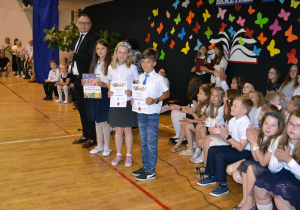 Wręczenie nagród uczniom klas 1-3
