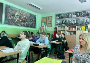 Lekcja historii z udziałem gości z Hiszpanii.