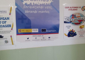 Plakat programu Erasmus+
