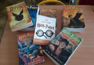 Seria książek o Harrym Potterze.